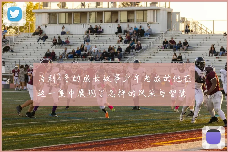 马刺2号的成长故事少年老成的他在这一集中展现了怎样的风采与智慧